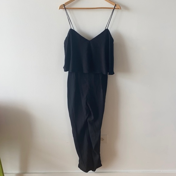 ASOS spaghetti strap Ruffle jumpsuit - Picture 2 of 11